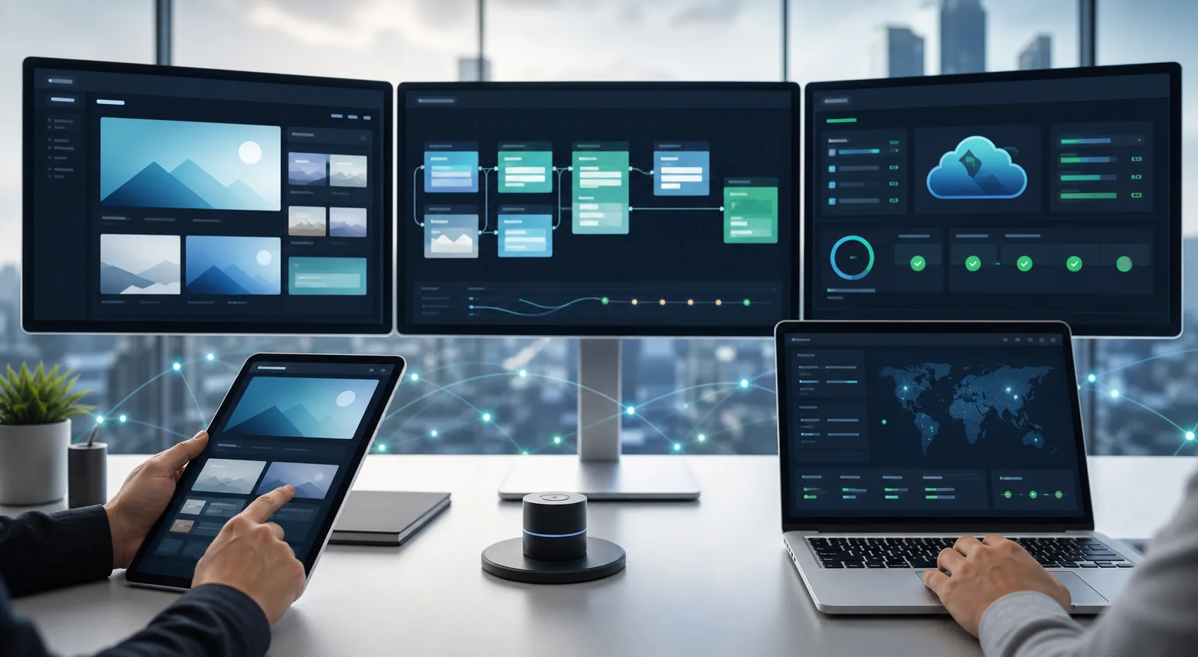 Giao diện website dành cho doanh nghiệp siêu nhỏ và hộ kinh doanh