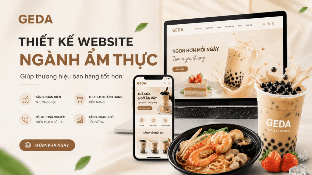 website ngành ẩm thực