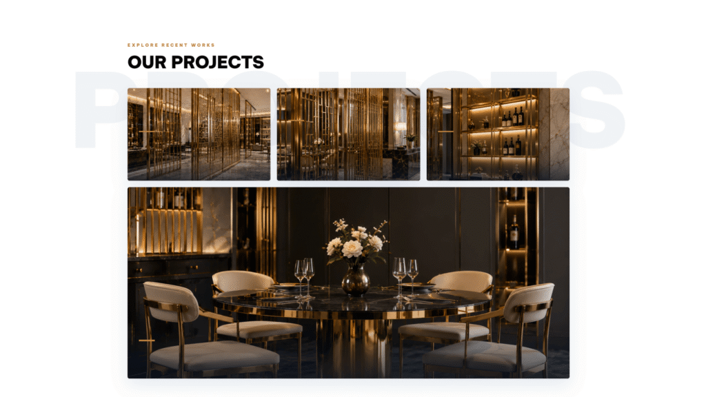 Mẫu website gia công inox
