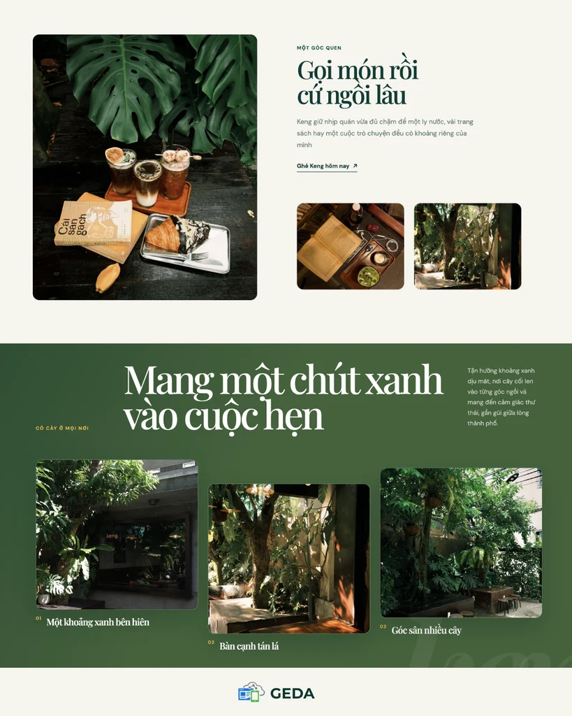 Giao diện đẹp thương hiệu 