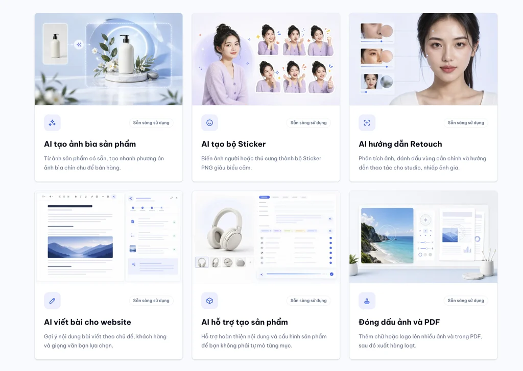 Ứng dụng AI viết mô tả sản phẩm