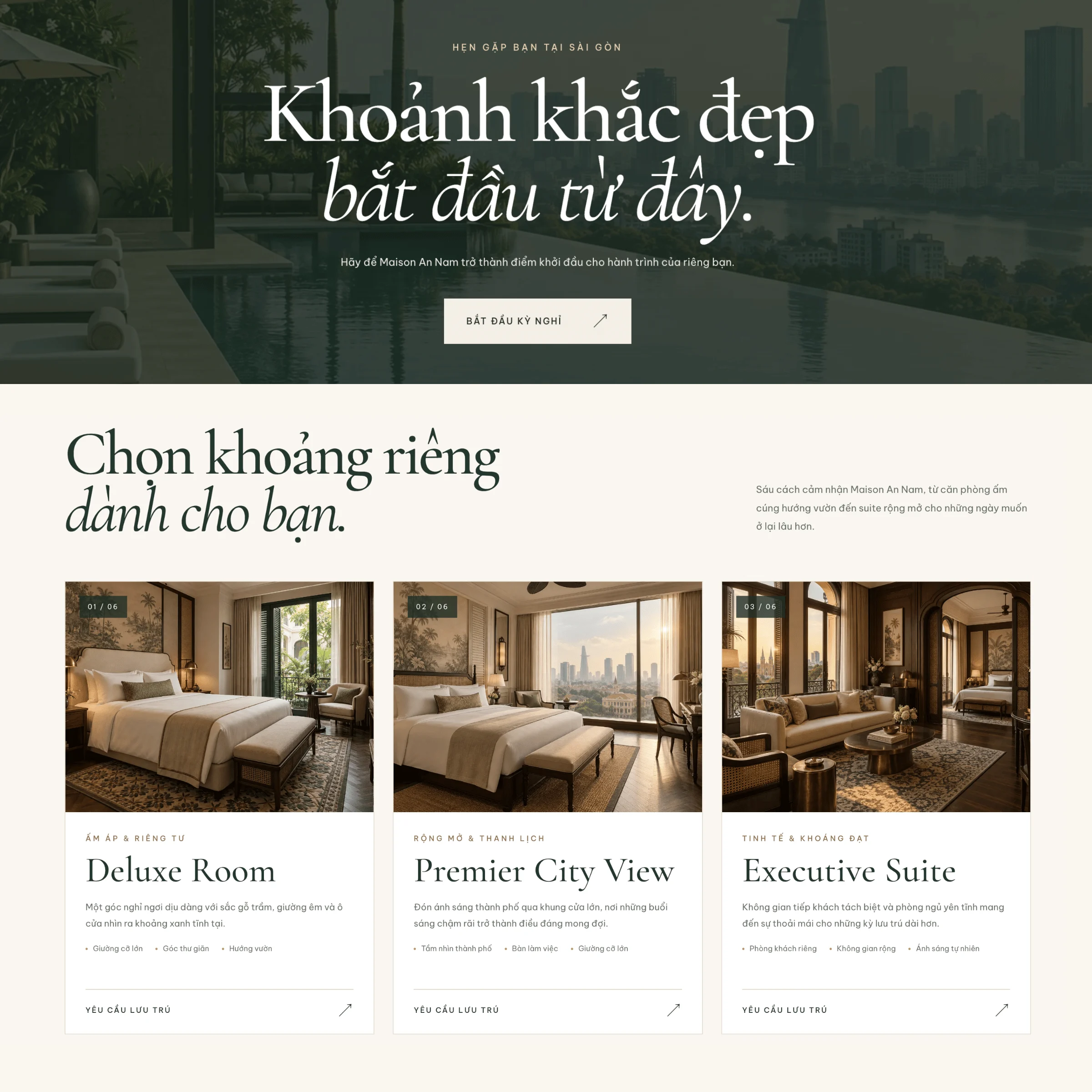 Giao diện đẹp thương hiệu 